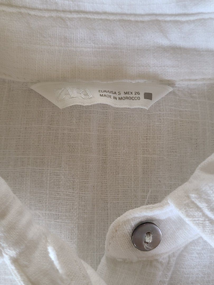 Zara Camicette: Leinenhemd von Zara, Gr. S. – Usato da Basel venduto da Luzora 9