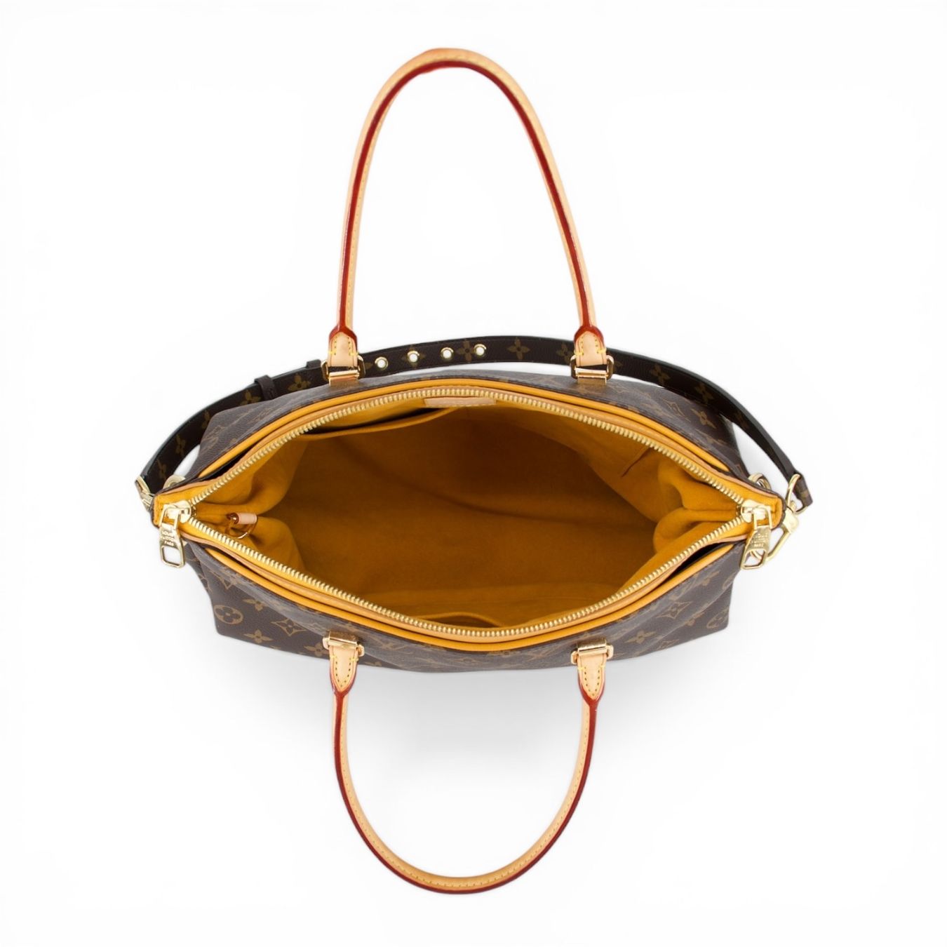 Louis Vuitton Taschen für Damen: Louis Vuitton Pallas MM Monogram safran – Gebraucht aus Binningen von Designerlabels 4