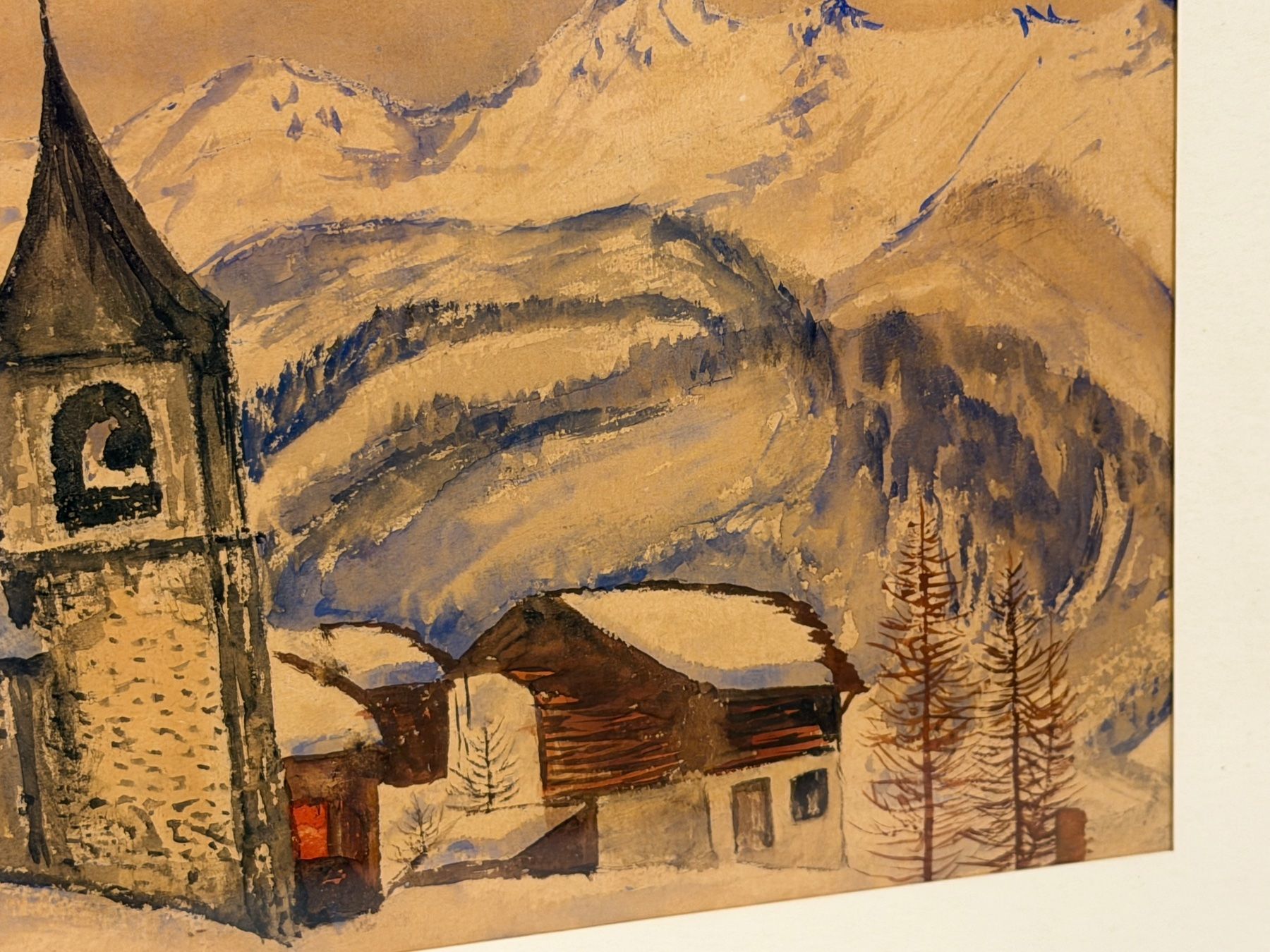 Gemälde: E. Ambühl 1962 Original Gemälde – Gebraucht aus Basel von PAUL_ART 5