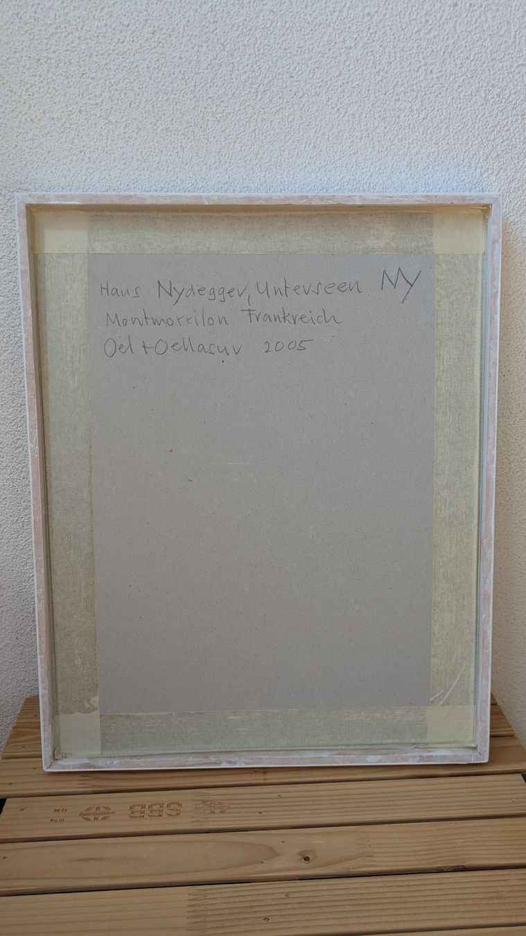 Dipinti: Hans Nydegger Unterseen Gemälde – Usato da Münsingen venduto da Schnarchler 1