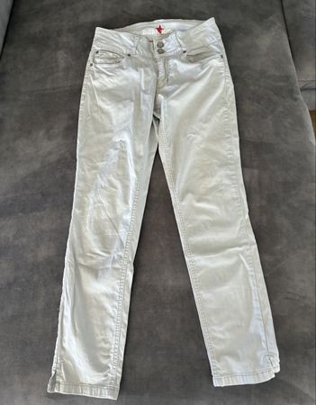 Damen Hose Buena Vista Grösse S hellgrau guter Zustand