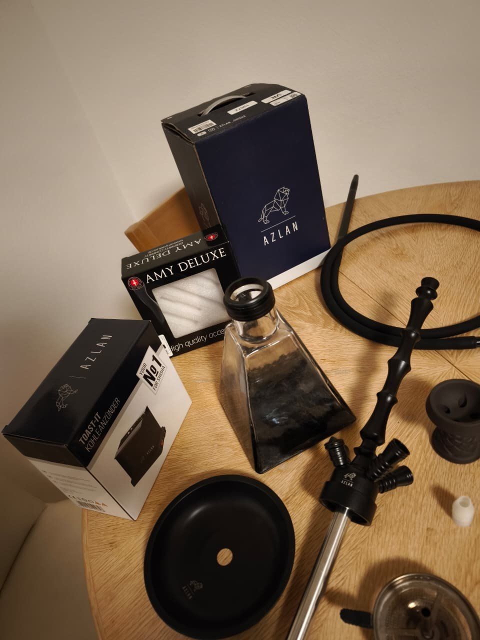 Narguilés: Azlan Shisha Set inkl. Toaster etc. – D'occasion à Winterthur par juger00 1