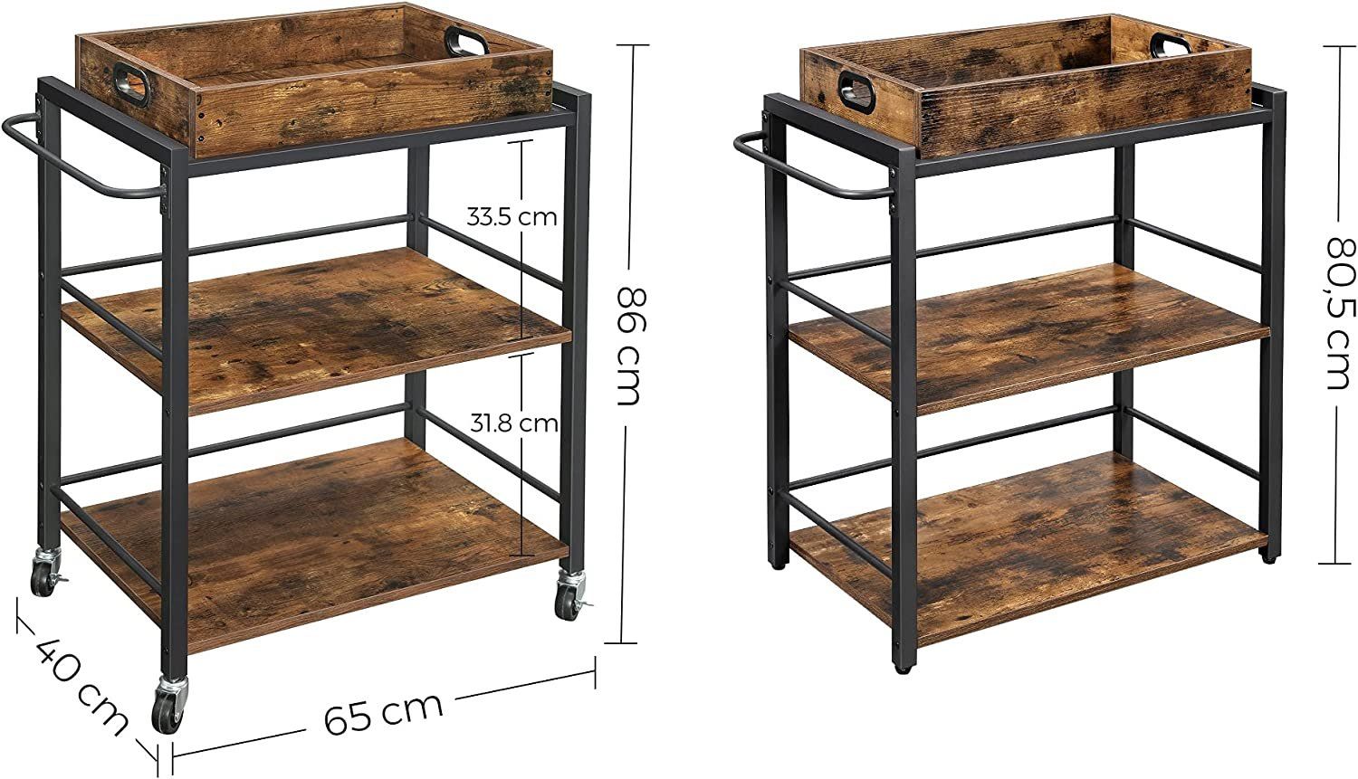 Cucine complete: Industrie Design Küchenwagen‪ – Nuovo e nell'imballaggio originale da Lopagno venduto da CLep 1
