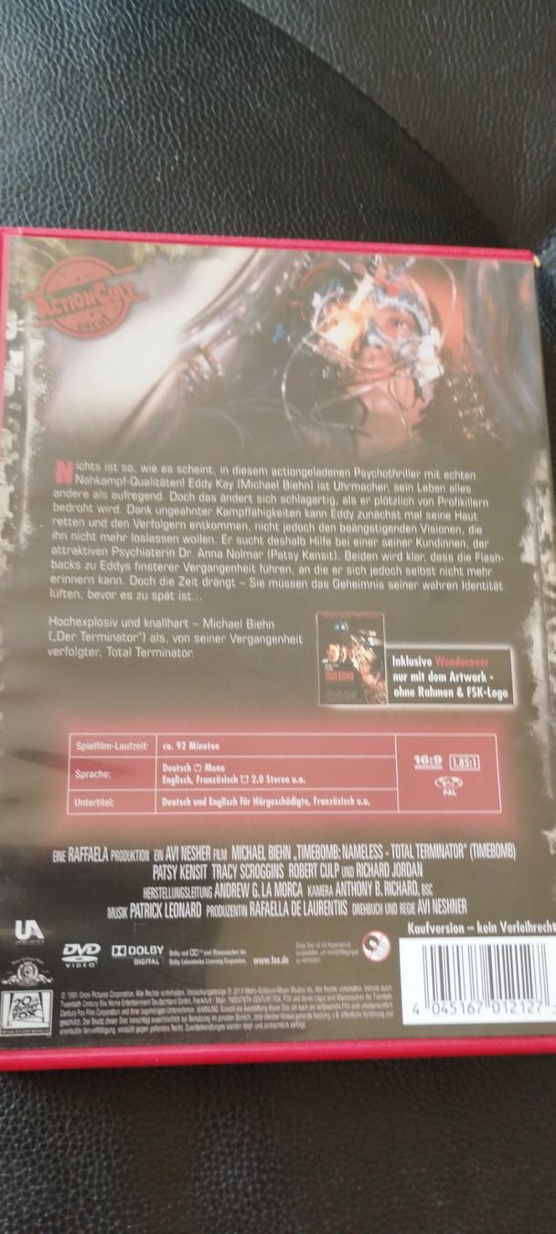 Alle DVDs: Time Bomb Uncut Version mit Michael  Biehn Billie Blanks – Gebraucht aus Steffisburg von AutoFiat 1