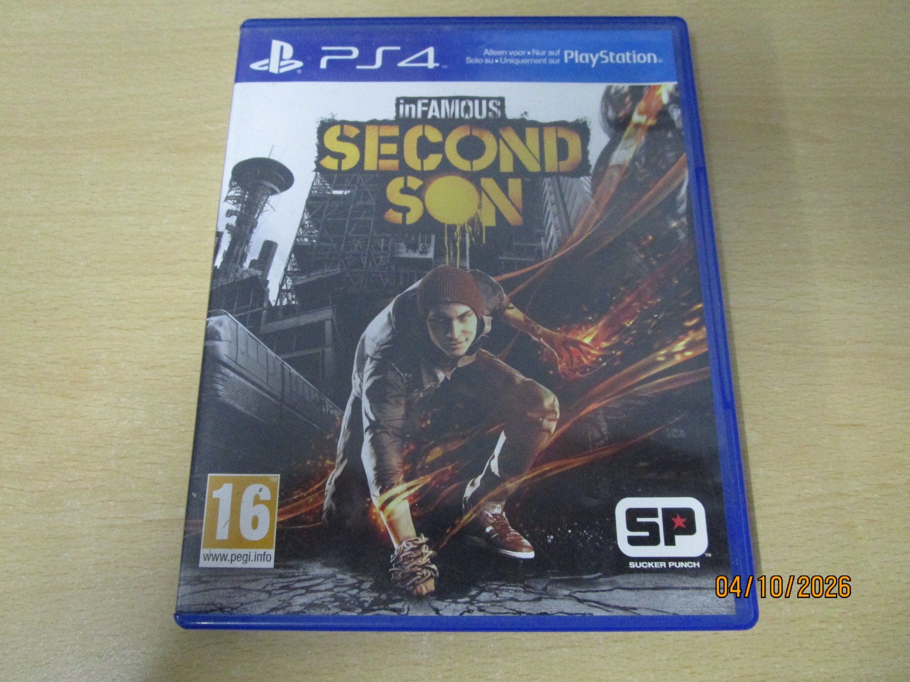 Sony Giochi: inFAMOUS Second Son Playstation 4 PS4 – Usato da Goldau venduto da agestuffer