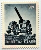 Soldatenmarken 2.WK, Schw Mot Kan Bttr 134, Wi Art 306