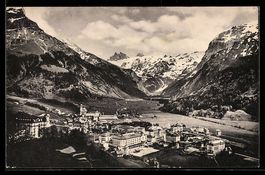 AK Engelberg, Ortsansicht mit Spannörter
