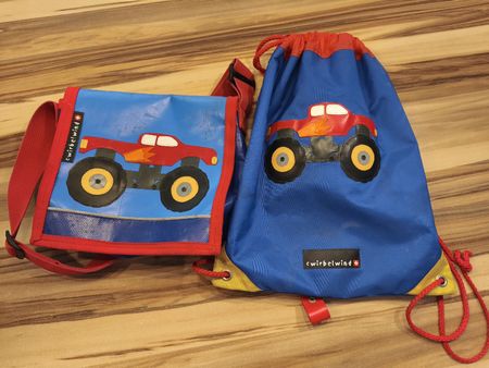 Kindergartentasche Turnsack Wirbelwind