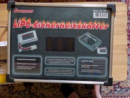 Valise de recharge et stockage batteries LiPo