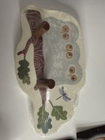 Wandgarderobe Kindergarderobe Eulen IKEA NEU OVP