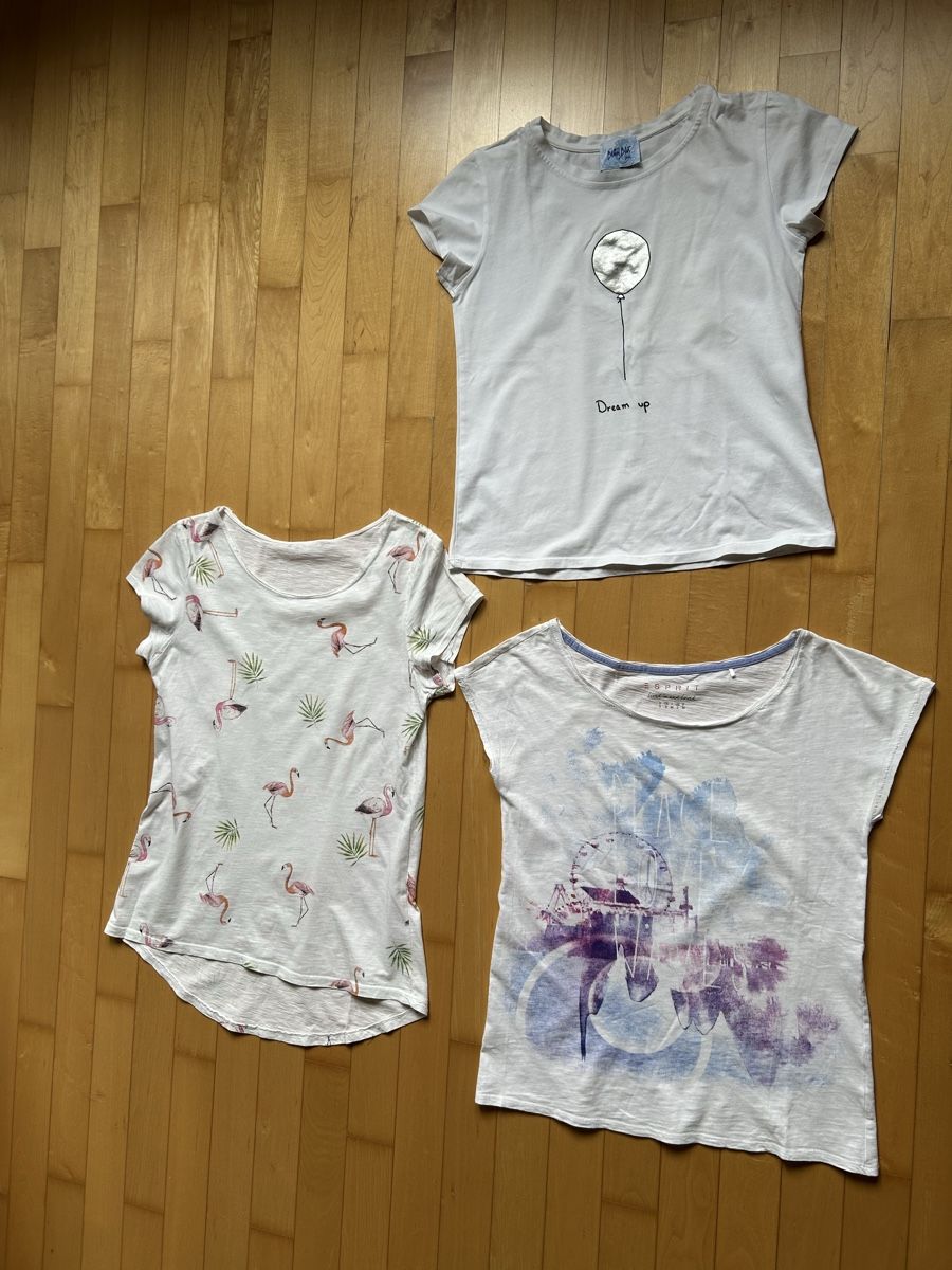 T-shirt: 3 verschiedene Shirts, Grösse S/M – Nuovo (secondo la descrizione) da Diessenhofen venduto da Bmaurice