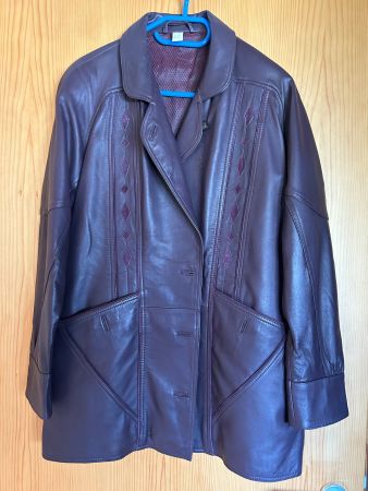 Veste femme cuire
