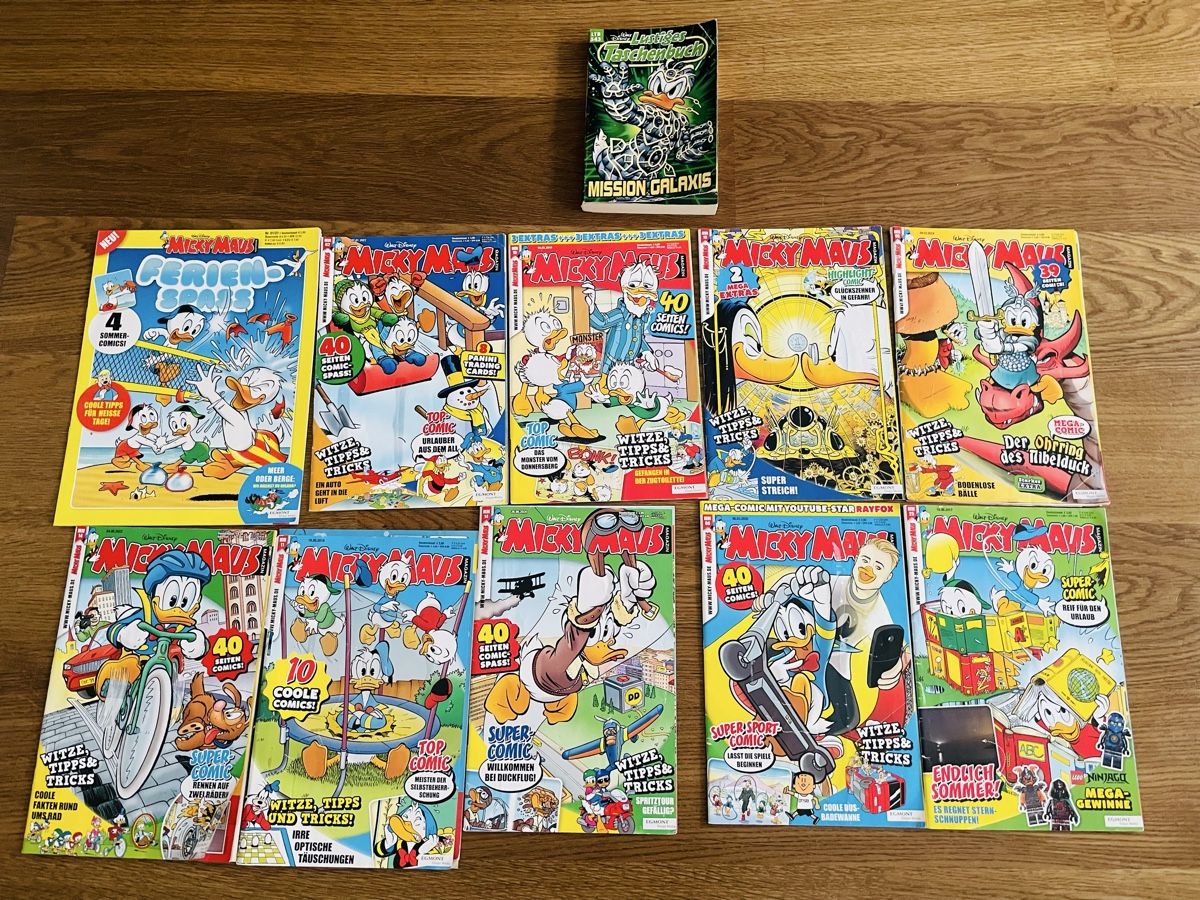 Fumetti: Micky Maus Comic-Sammlung, diverse Ausgaben zu ersteigern! – Usato da Thun venduto da Adrian131