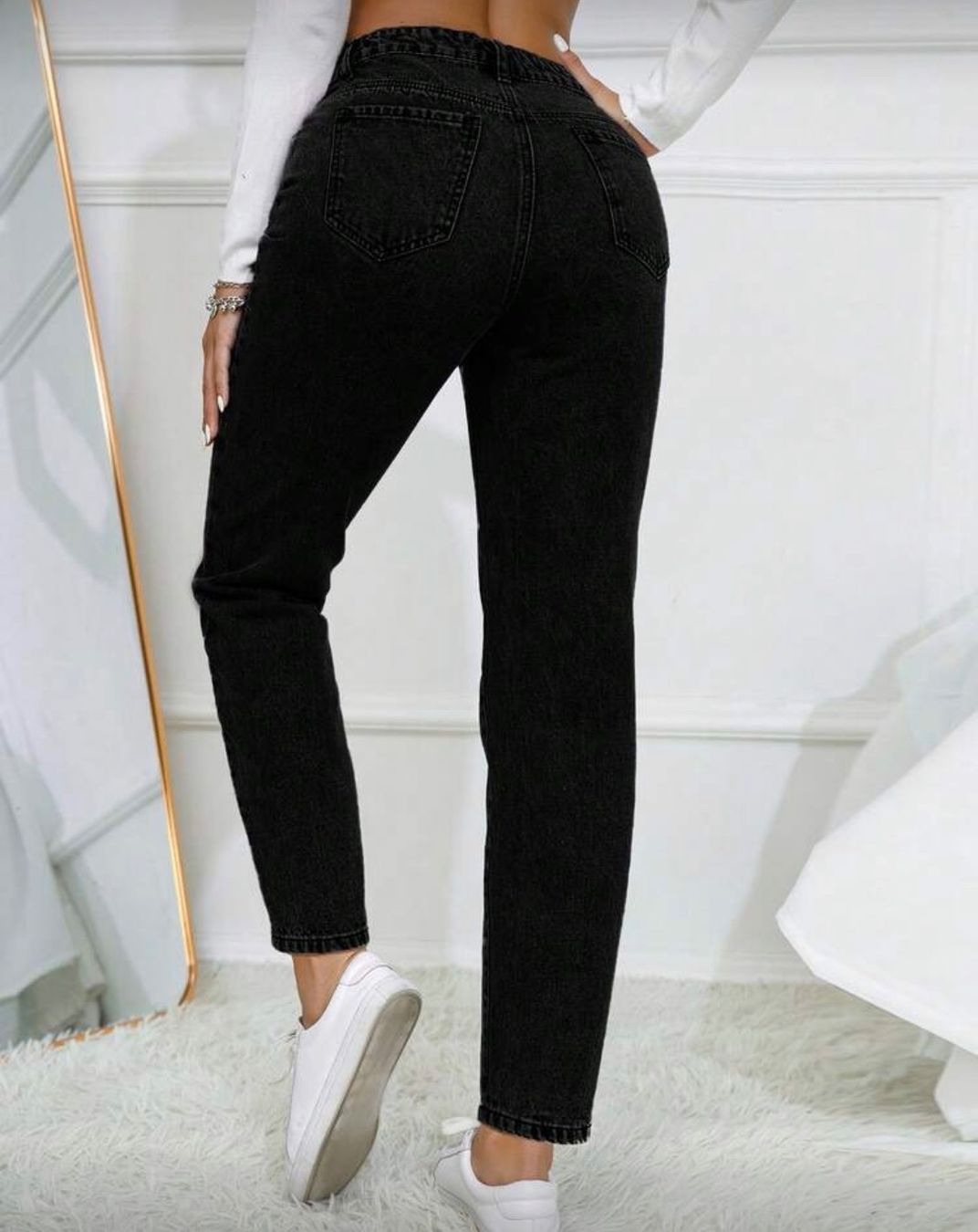 Jeans: Jeans schwarz L Hose Jeanshose – Nuovo e nell'imballaggio originale da Lengnau BE venduto da U_g_o 1