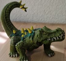 Tierfigur Krokodil mit Stacheln neuwertig