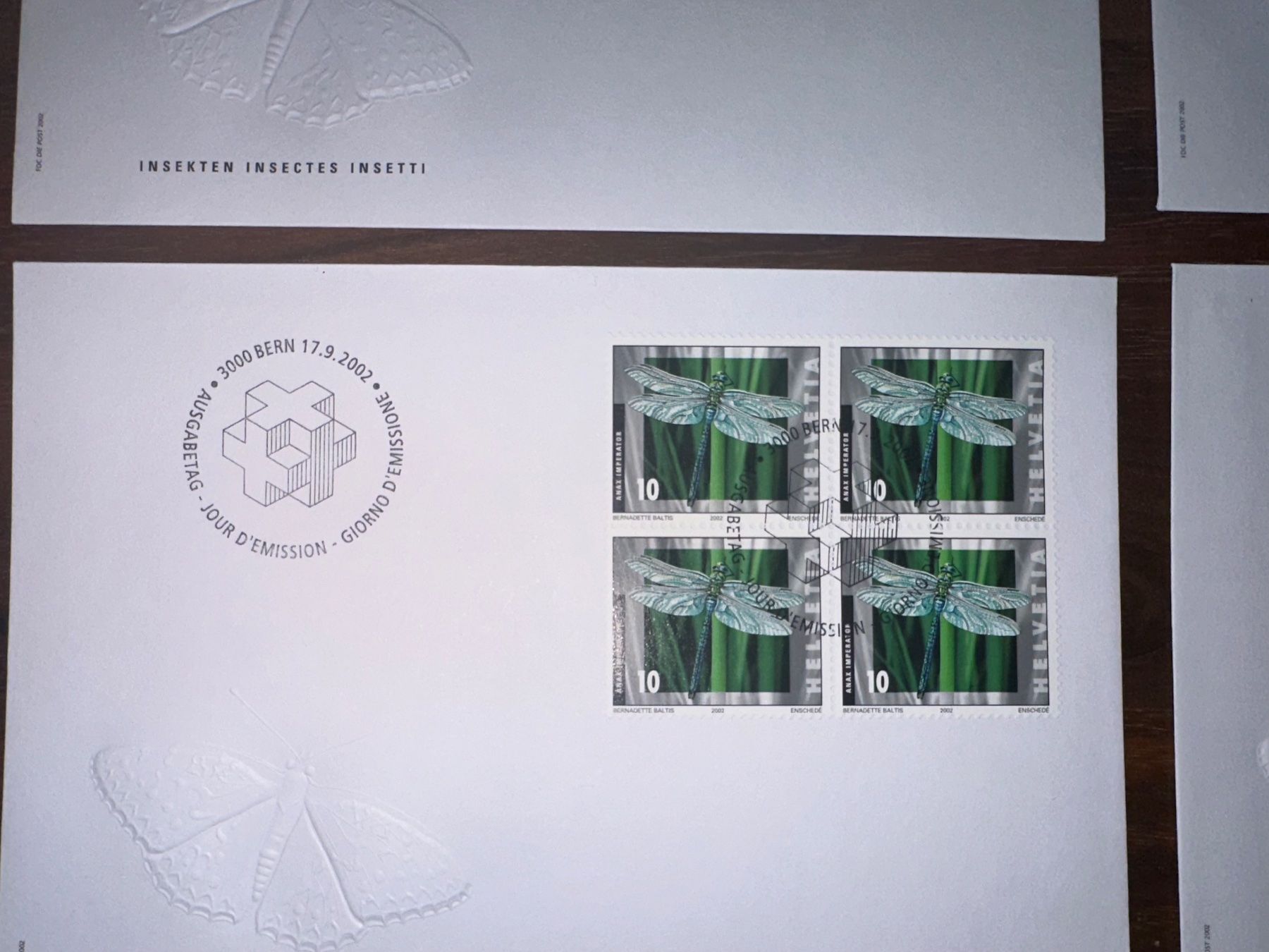 Tutti i francobolli: Set 2002 FDC Ersttagsumschlag – Usato da Stettfurt venduto da 2442 5