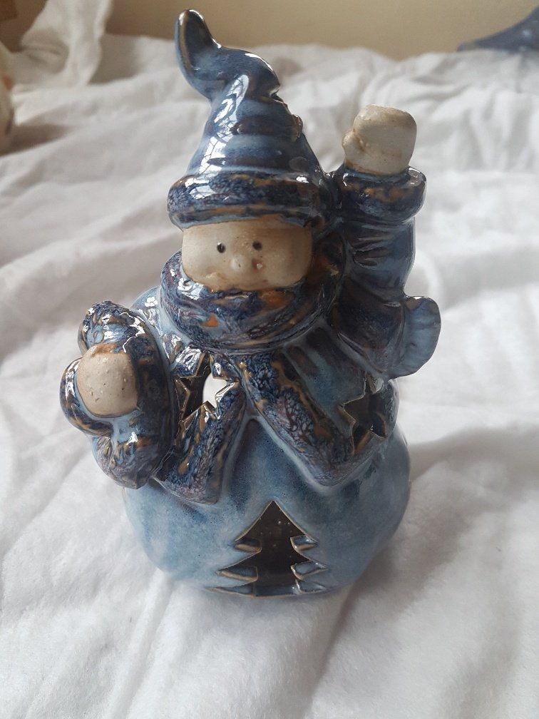 Tutte le decorazioni: Schneemann Blau – Usato da Niederbipp venduto da Trude04