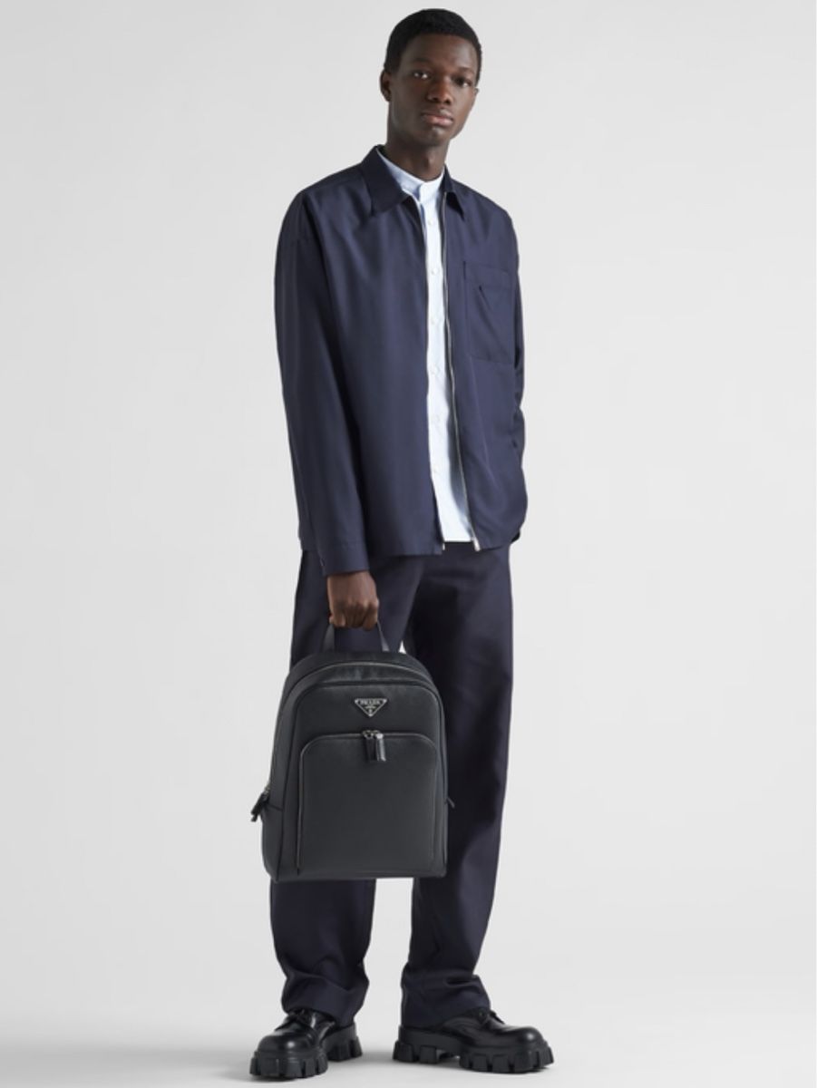 Prada Zaini: Prada Rucksack schwarz – Nuovo e nell'imballaggio originale da Zürich venduto da Le_Rocker 5