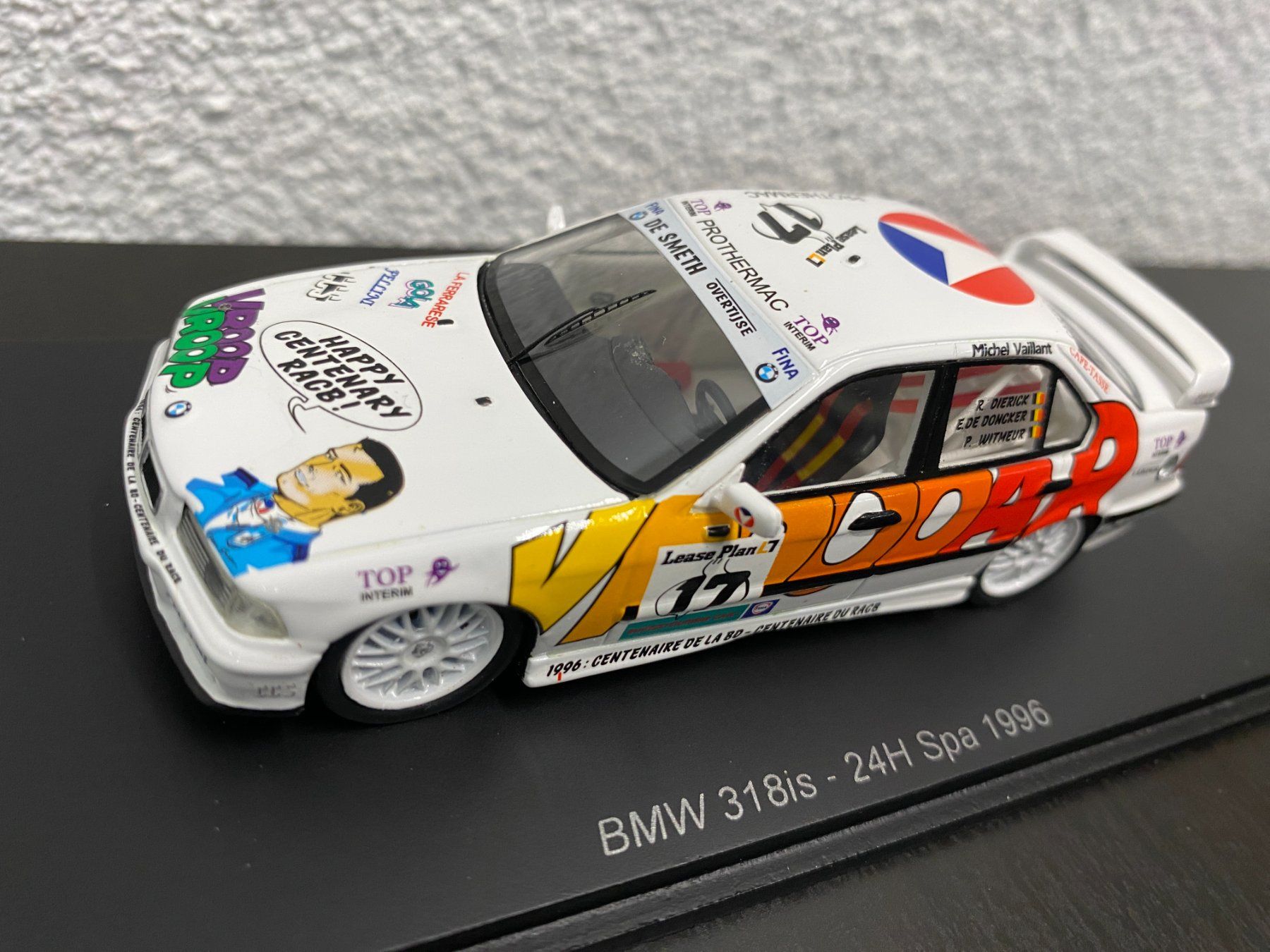 Spark Modellautos: BMW E36 – Spa 1996 – Spark 1:43 – Neu und originalverpackt aus Niederhasli von Yotanke50 2