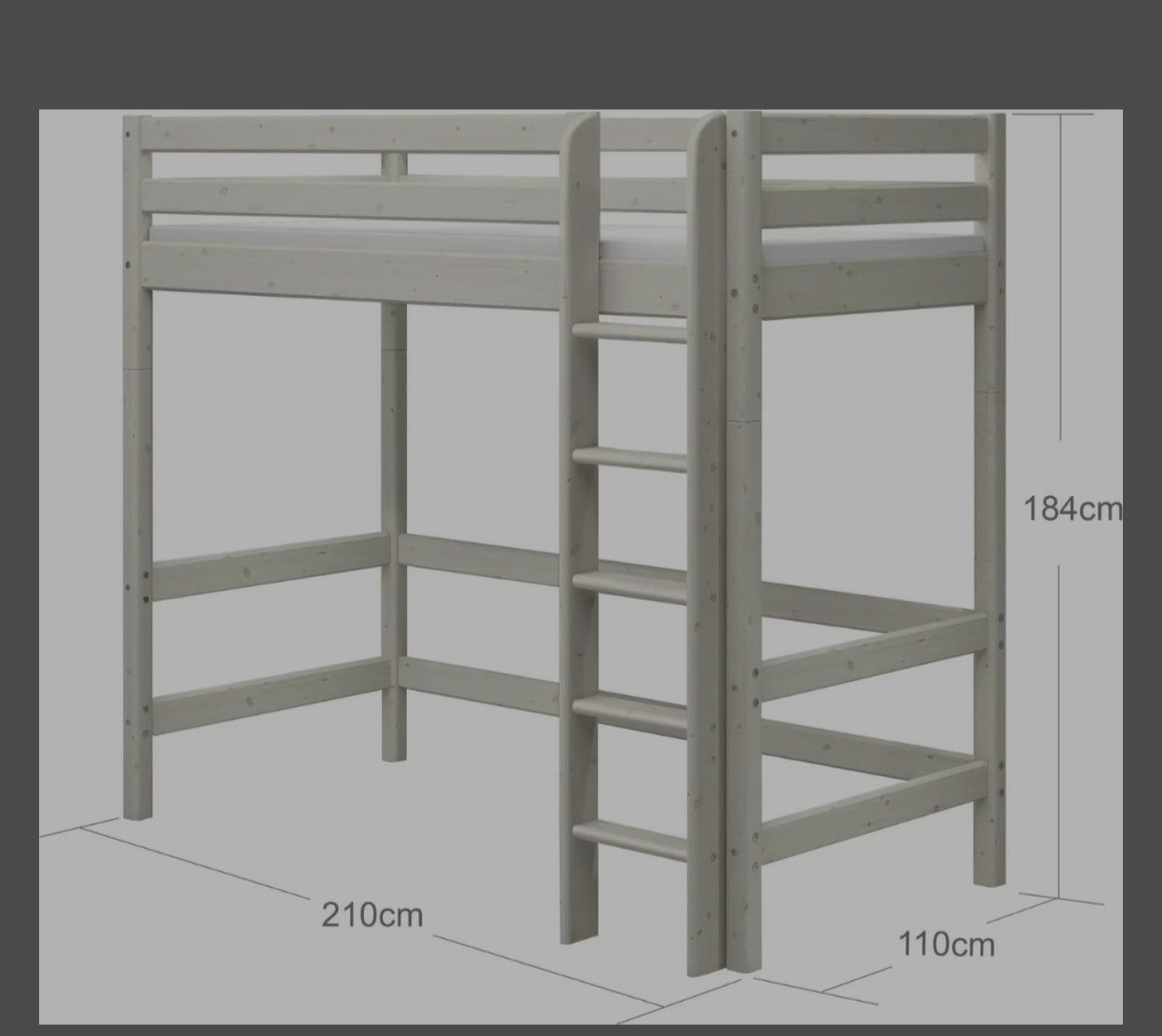 Articoli in legno: Flexa Hoch Bett mit Matraze – Nuovo (secondo la descrizione) da Zwingen venduto da jan_l2yq 1