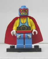 LEGO Collectible Minifigures col010 " Super Wrestler "