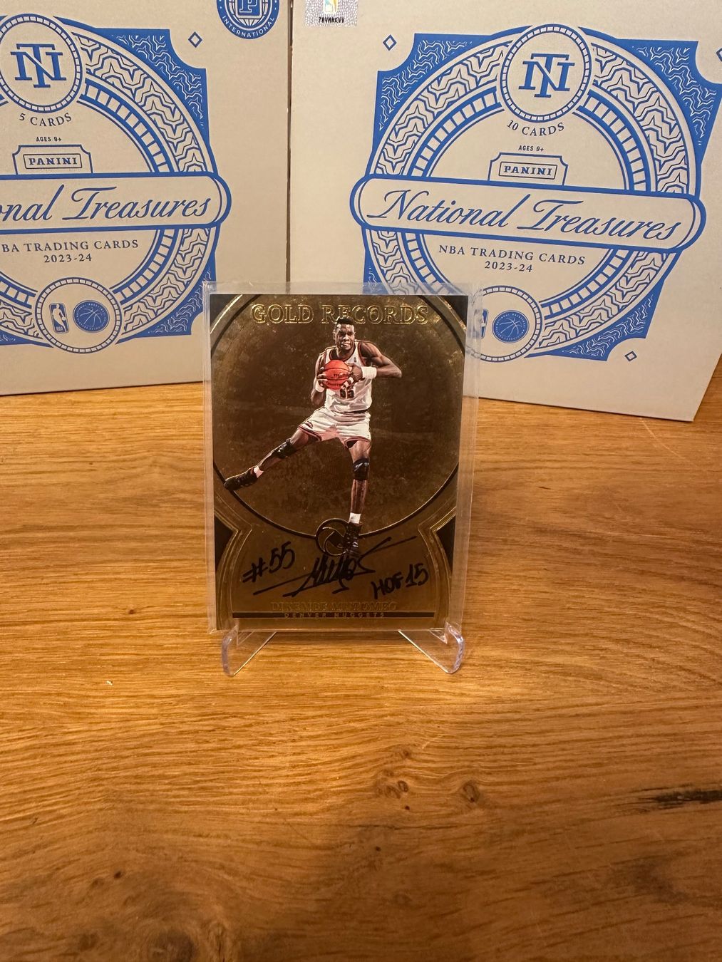 Nba Carte collezionabili: Dikembe Mutombo Gold Records auto / 49 – Usato da Vullierens venduto da Gaara04