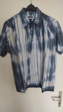 Camicia uomo fantasia righe XL