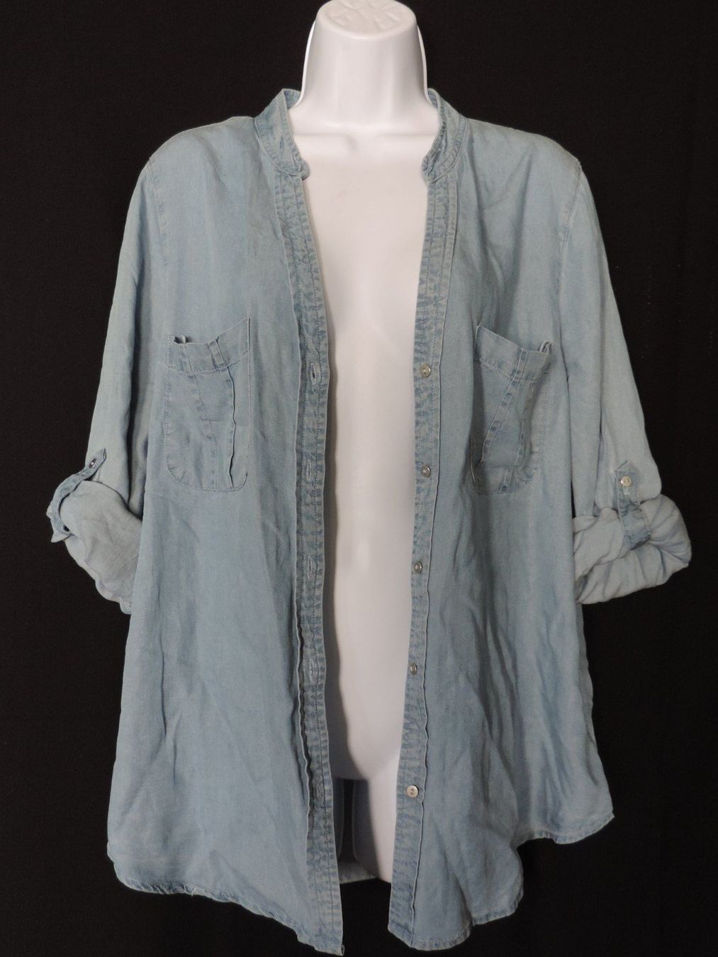 Hemden: chemise jeans bleu clair – Gebraucht aus Genève von Axelle333 3