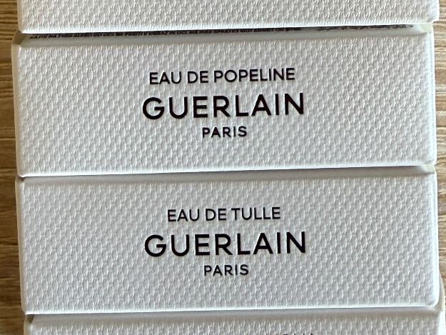 Guerlain Profumi & Eau de Toilette: Guerlain 6x2ml Eau de Tulle, Rose Cherie, Rose Barbare – Usato da Ittigen venduto da iGeorgia 1