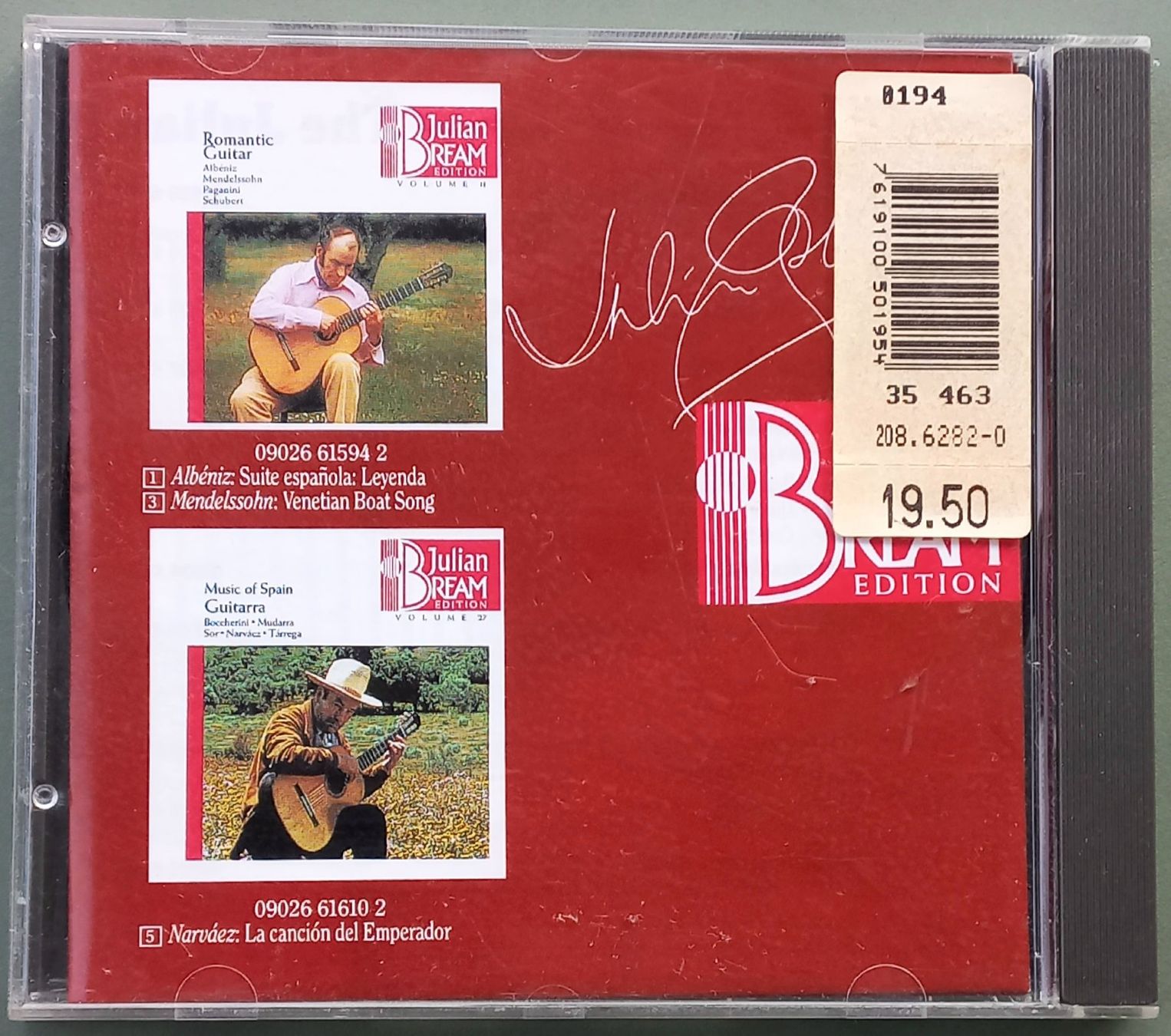 CD: CD - Julian Bream - The ultimate Guitar Collection – Usato da Niederuzwil venduto da lubimaja 2