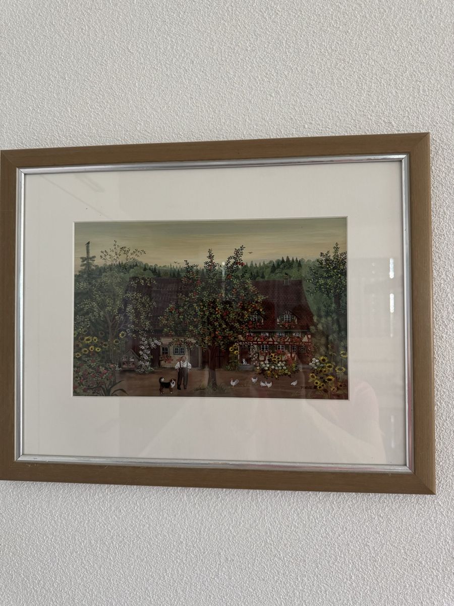 Dipinti: Zauberhafter Bauernhof Original Gemälde – Nuovo (secondo la descrizione) da Büttikon AG venduto da Pastis44