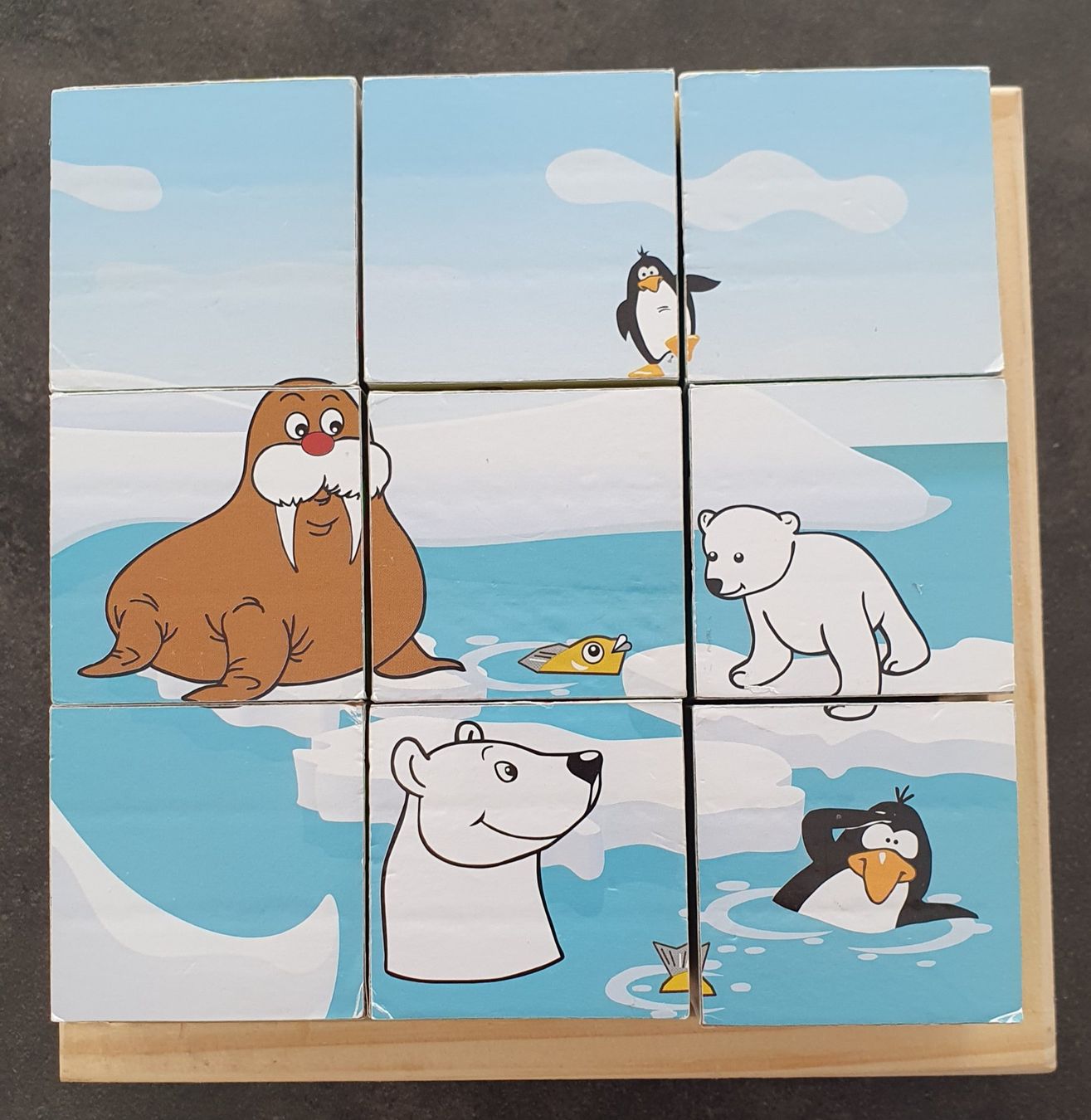 Puzzle: Puzzlewürfel mit 6 Tiermotiven – Usato da Buttisholz venduto da sico20 3
