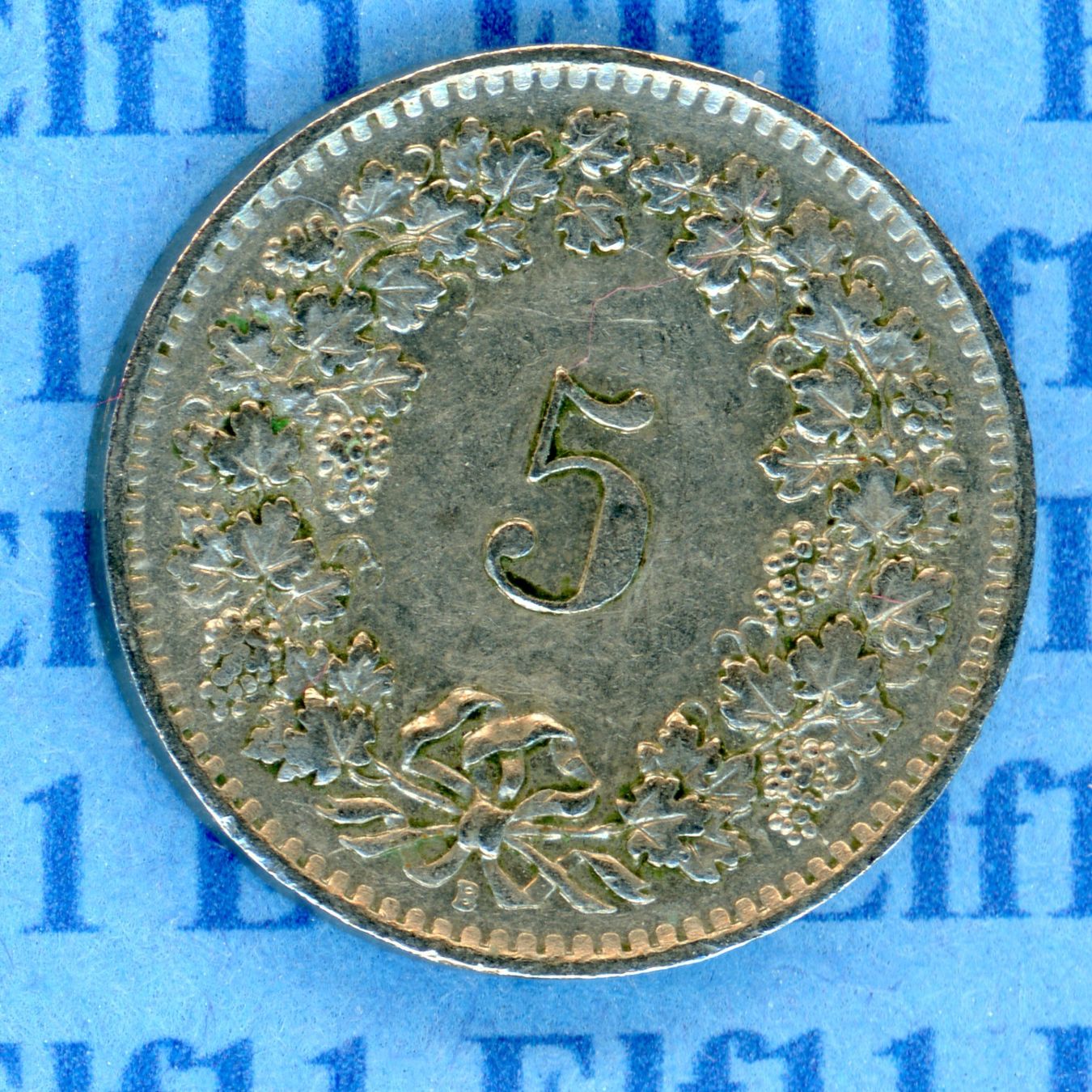 Tutti le monete: CHF___0.05 1962 ss-vz 5 Rappen – Usato da Widnau venduto da Elf11 1