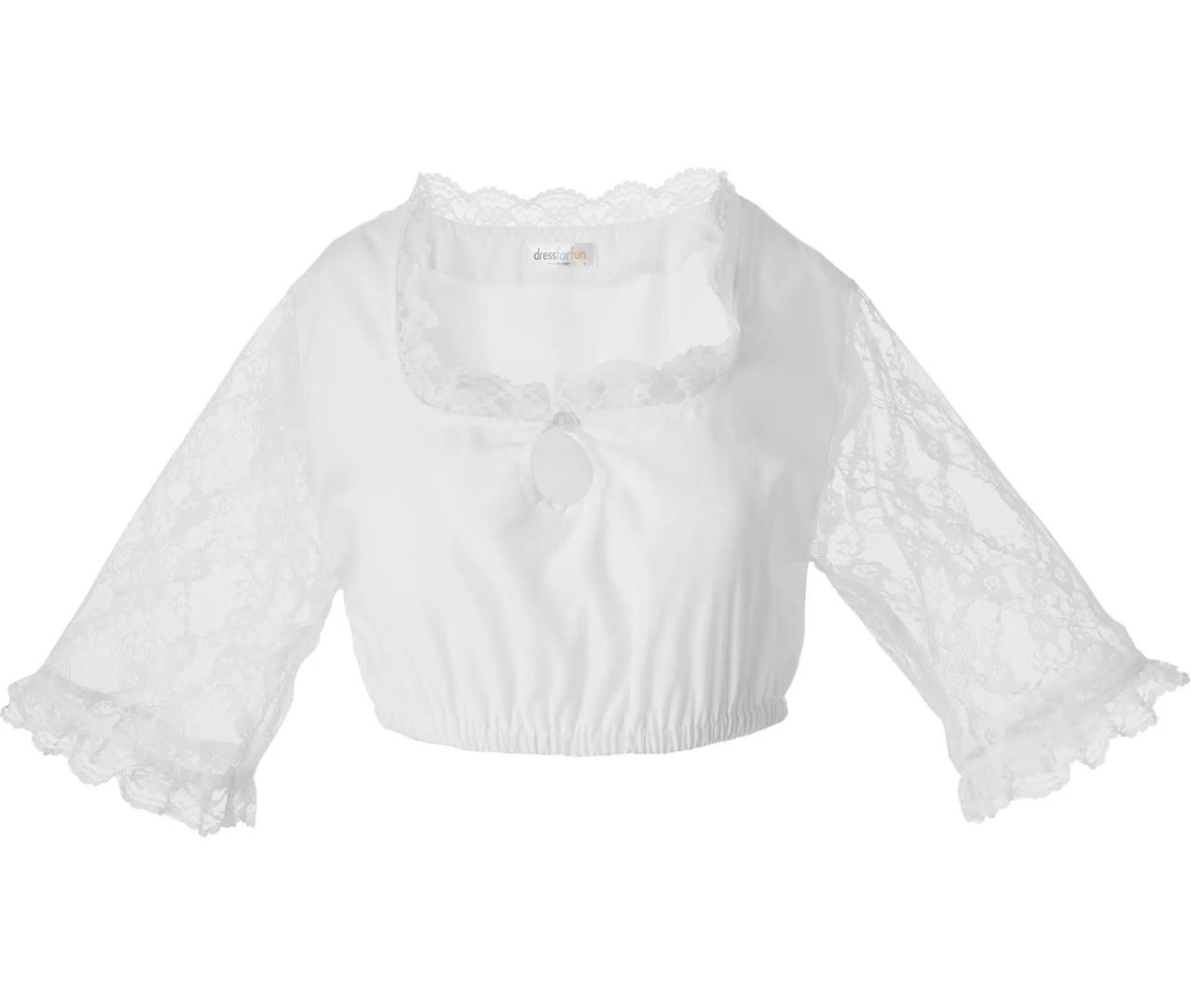 Kostüme: neue Dirndlbluse Gr.S in weiss, Oktoberfest – Neu und originalverpackt aus Necker von liq24 2