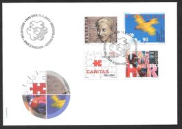 FDC Serie 1015-1018 Sondermarken ET 13.3.2001