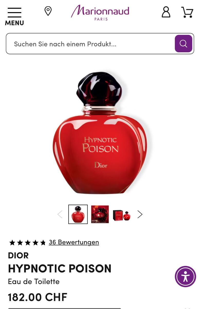 Dior Profumi & Eau de Toilette: Dior Hypnotic Poison EDT 100ml Neu – Nuovo (secondo la descrizione) da Givisiez venduto da sgu_k58r 2