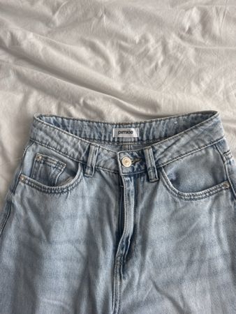 Jean large bleu clair Pimkie, taille 34, comme neuf! 