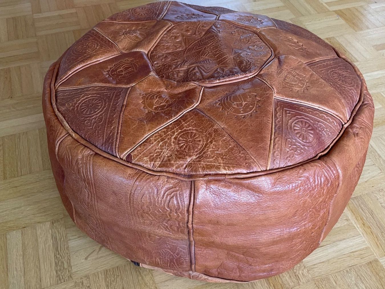 Cuscini: Sitzkissen aus Leder (Tunesien) – Usato da Lohn-Ammannsegg venduto da elch_55