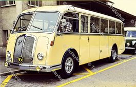 Postauto Postkarte Saurer L4C-H                      BTM008d