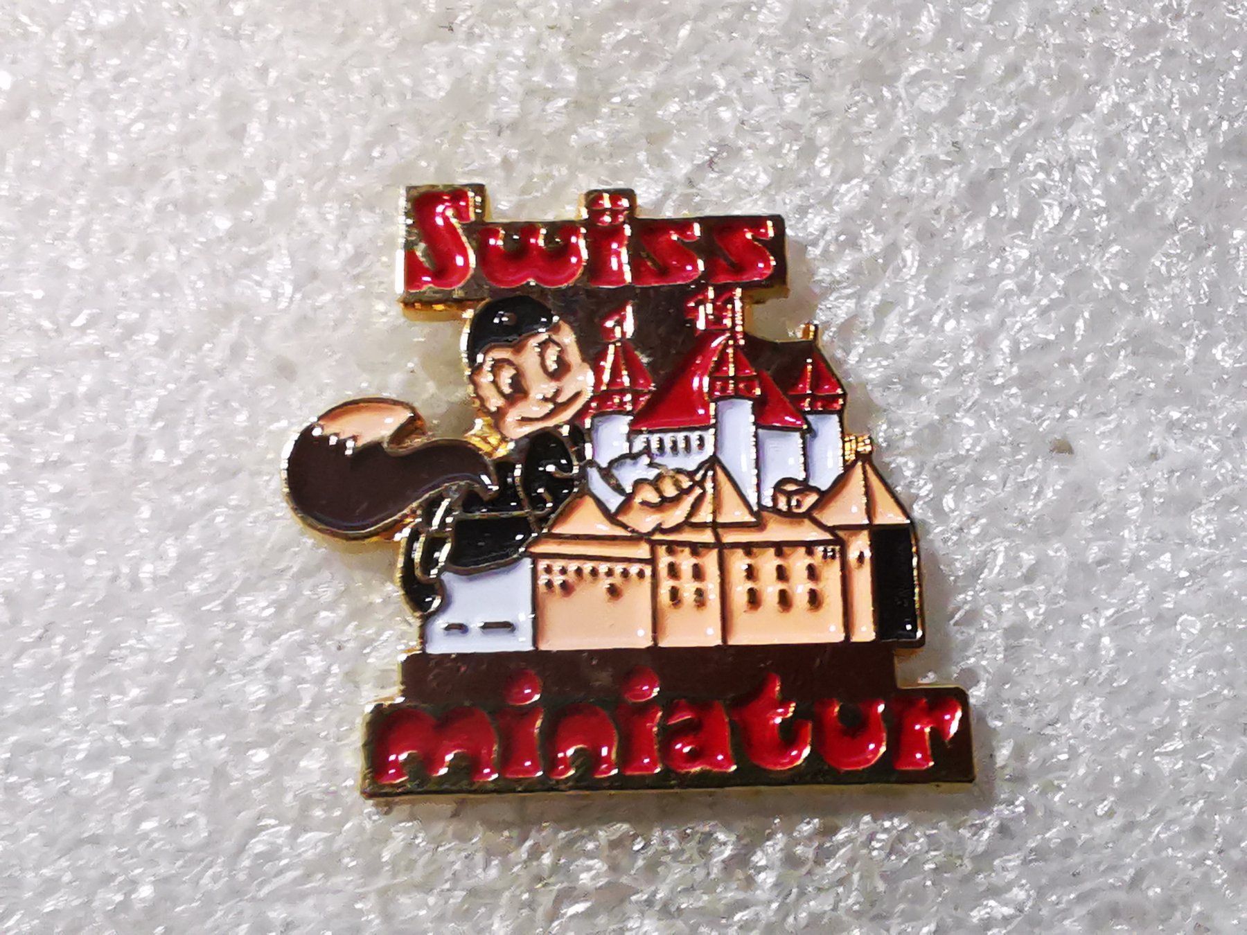 Placchette & Badge: Ansteckpin 53: Swiss Miniatur – Usato da Oppligen venduto da Pin-Fall-Shop