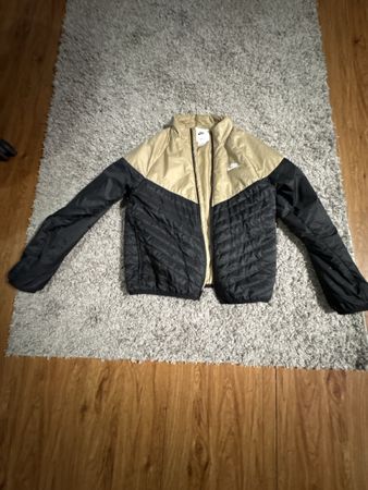 Nike Therma-FIT Jacke, Grösse M, Gold/Schwarz, Top Zustand