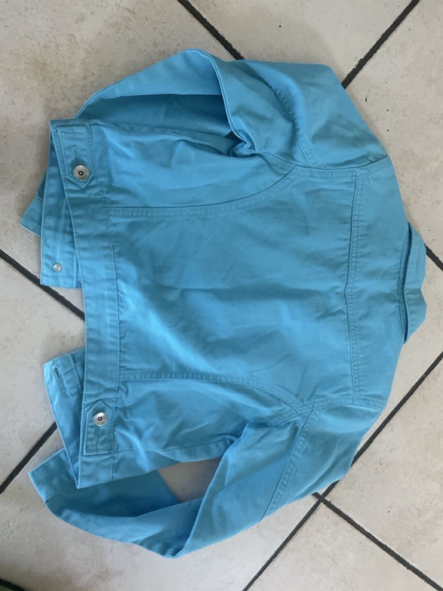 Giacche & Cappotti: Texstar Jeans Jacke, hellblau, Gr. 140, Neu – Nuovo (secondo la descrizione) da Obergerlafingen venduto da cabo4 3