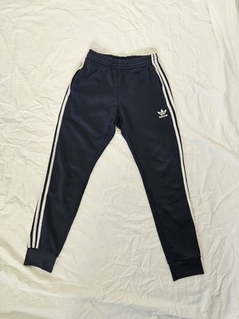 Adidas Firebird Trainerhose navy Gr. S unisex Bündchen 