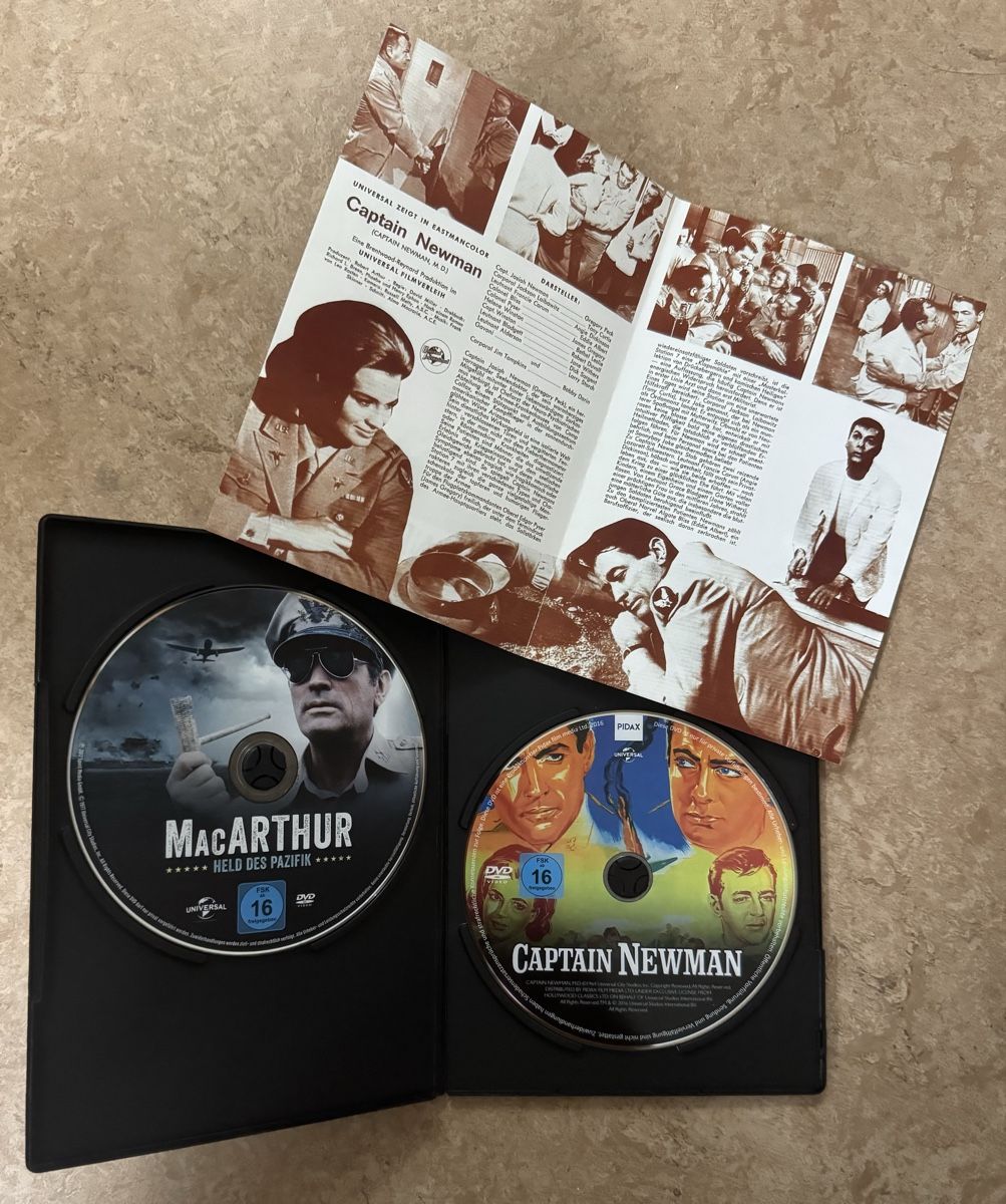 Tutti i DVDs: MAC ARTHUR UND CAPTAIN NEWMAN – Nuovo (secondo la descrizione) da Dietikon venduto da AndreaSch01 2