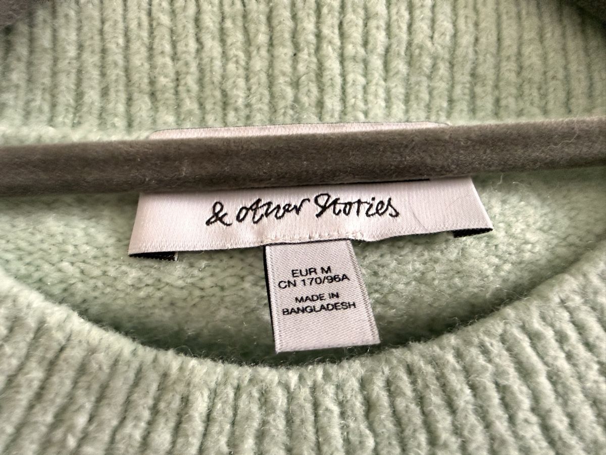 Other Stories Maglioni & Felpe: &OTHER STORIES, Pulli, Gr. M, Mintgrün – Nuovo (secondo la descrizione) da Basel venduto da sel_g 2