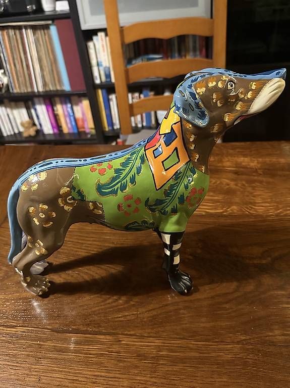 Figuren: Chien colletions  – Gebraucht aus Puidoux-Gare von R.Amaro 1