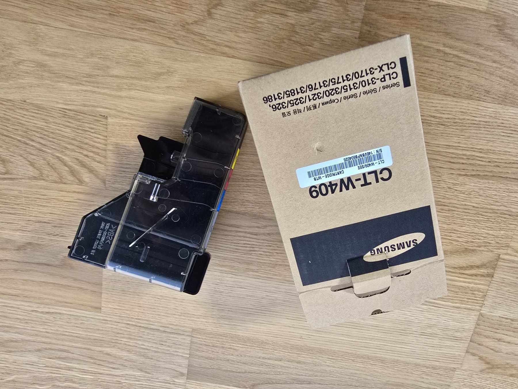 Samsung Cartucce per stampanti & toner: Samsung CLT-W409 Resttonerbehälter – Usato da Dorf venduto da 2khtar 1
