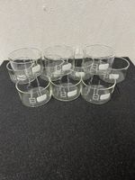 10x  Kristalisationsschalen Schott Duran Glas