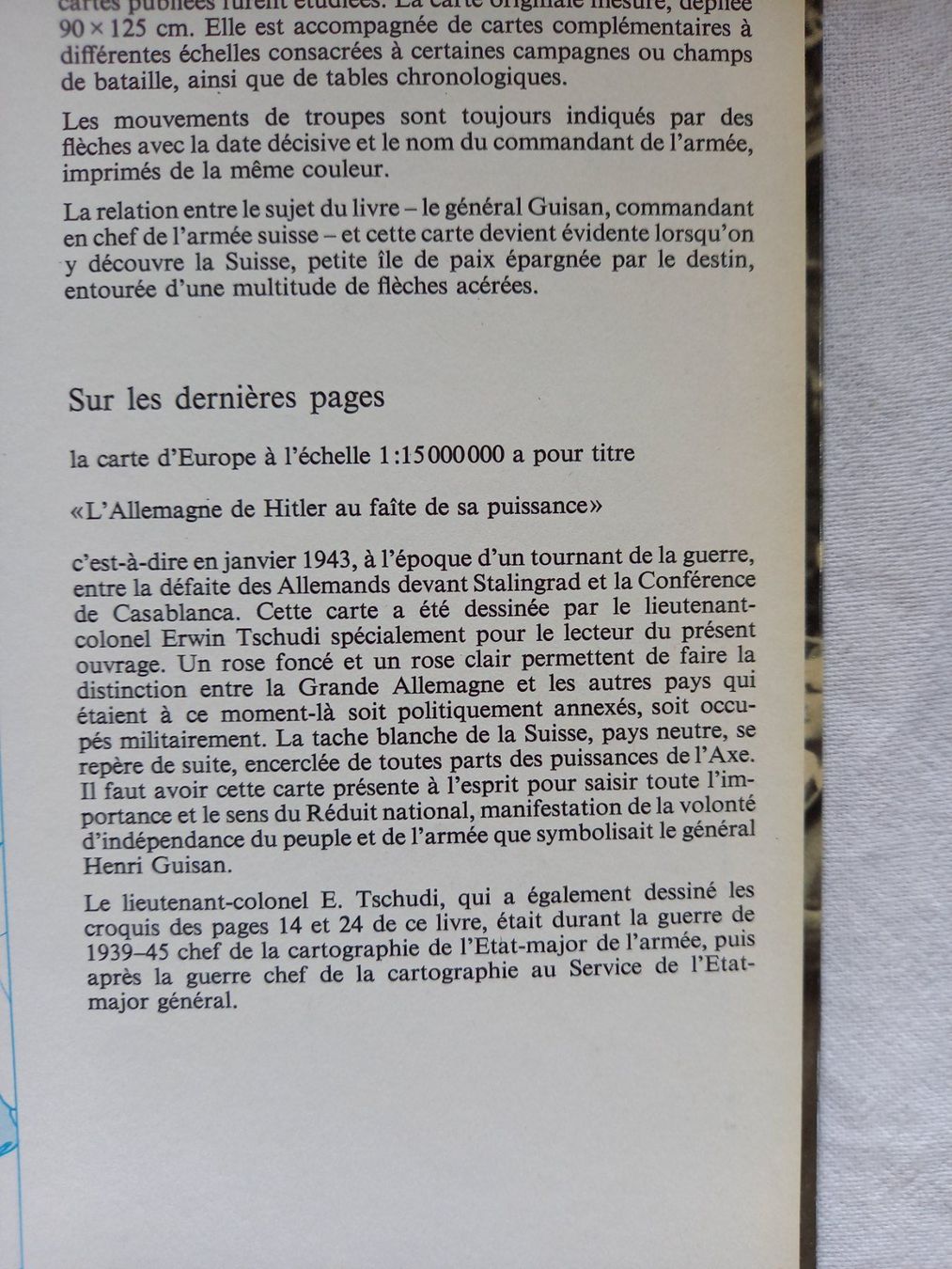 Libri: Le Général par Hans Rudolf Schmid, 1975 – Usato da Rossens FR venduto da Souris1 5