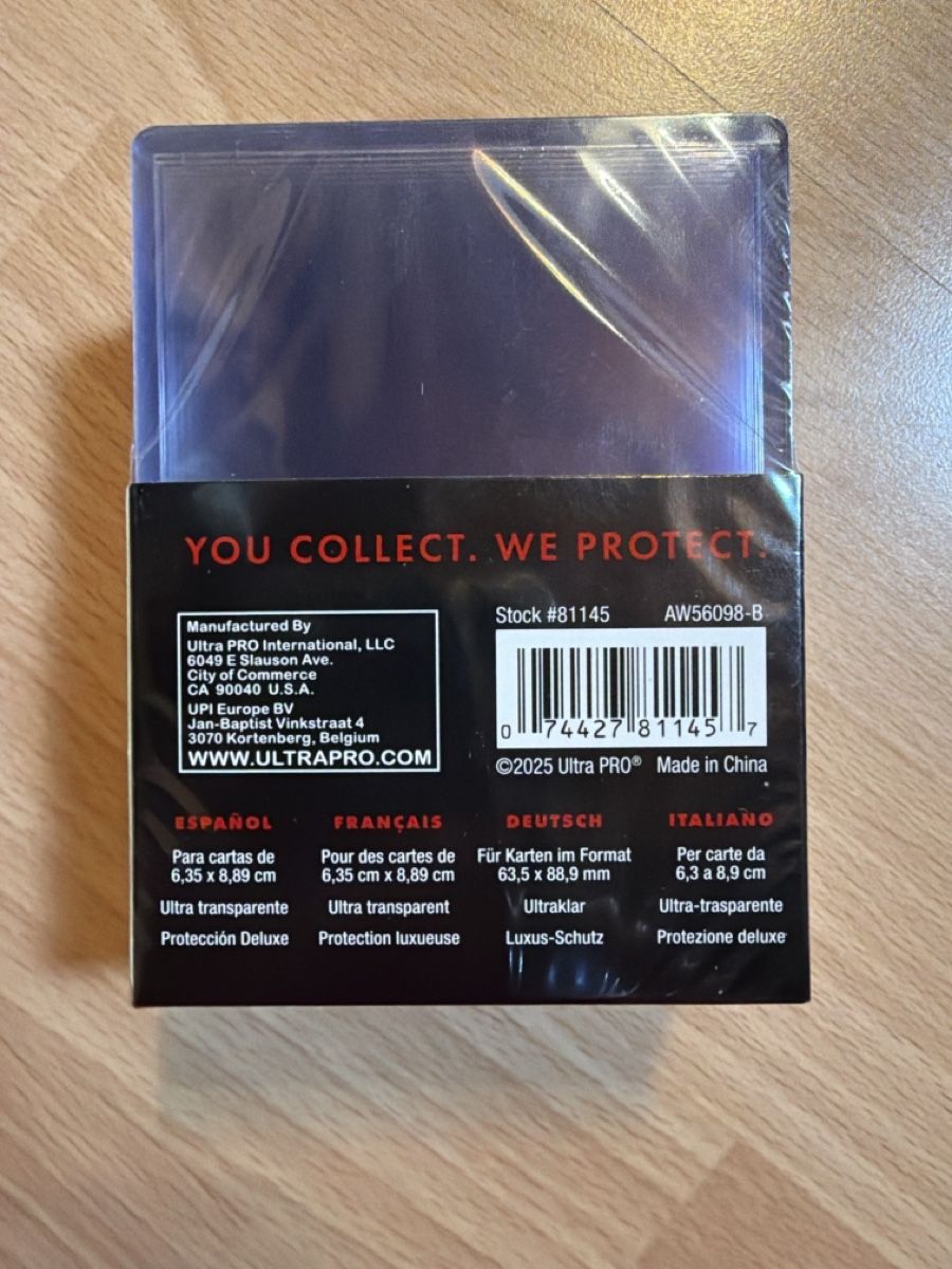 Pokémon Carte collezionabili: Ultra Pro - Protèges Cartes Premium Toploader 3'' x 4'' – Nuovo e nell'imballaggio originale da Conthey venduto da Vswissplugs.com 2
